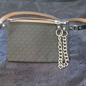 Michael Kors signature belt pouch